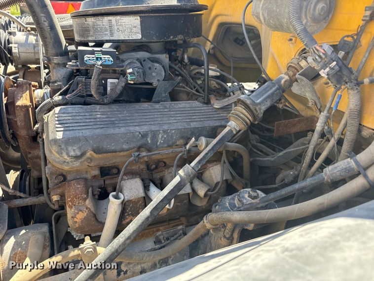 image for item FB7245 1997 GMC C6500 flatbed truck