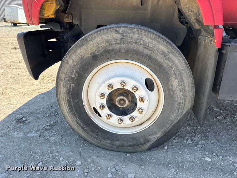 image for item FB7245 1997 GMC C6500 flatbed truck
