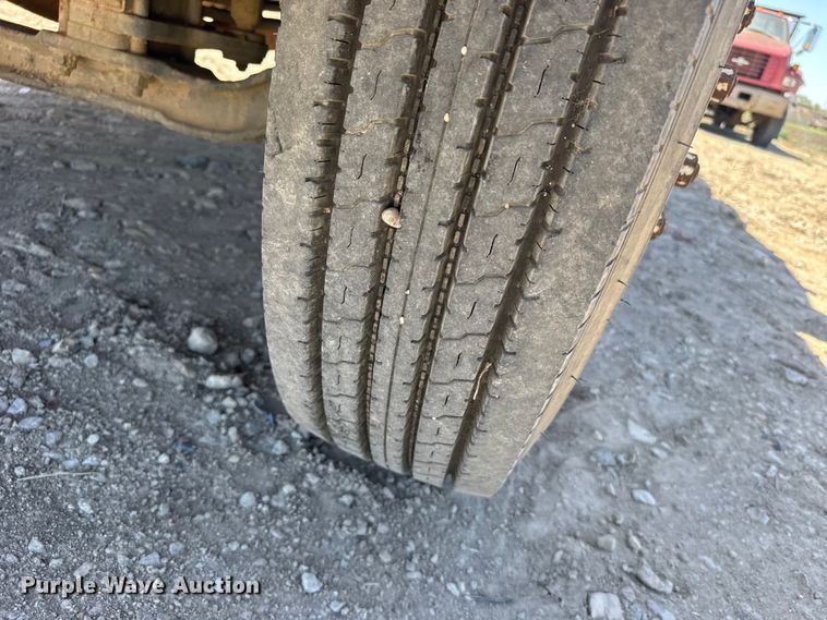 image for item FB7245 1997 GMC C6500 flatbed truck