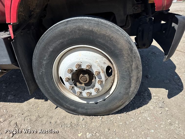 image for item FB7245 1997 GMC C6500 flatbed truck