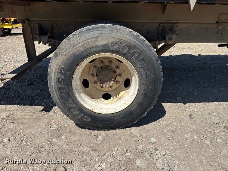 image for item FB7245 1997 GMC C6500 flatbed truck
