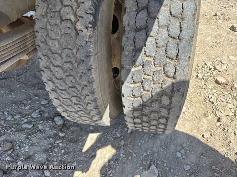 image for item FB7245 1997 GMC C6500 flatbed truck