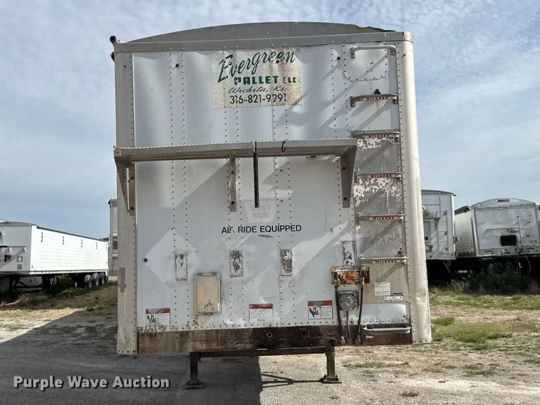 image for item FB7264 1992 Wabash walking floor trailer