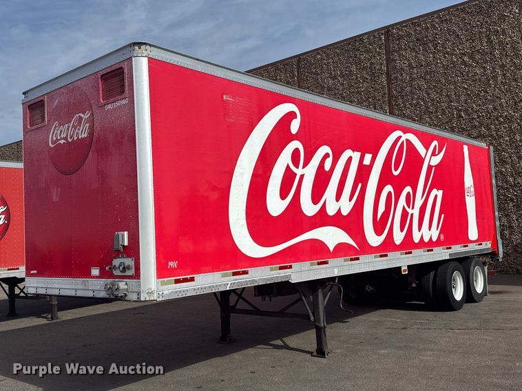 image for item FB7311 2004 Trailmobile delivery trailer