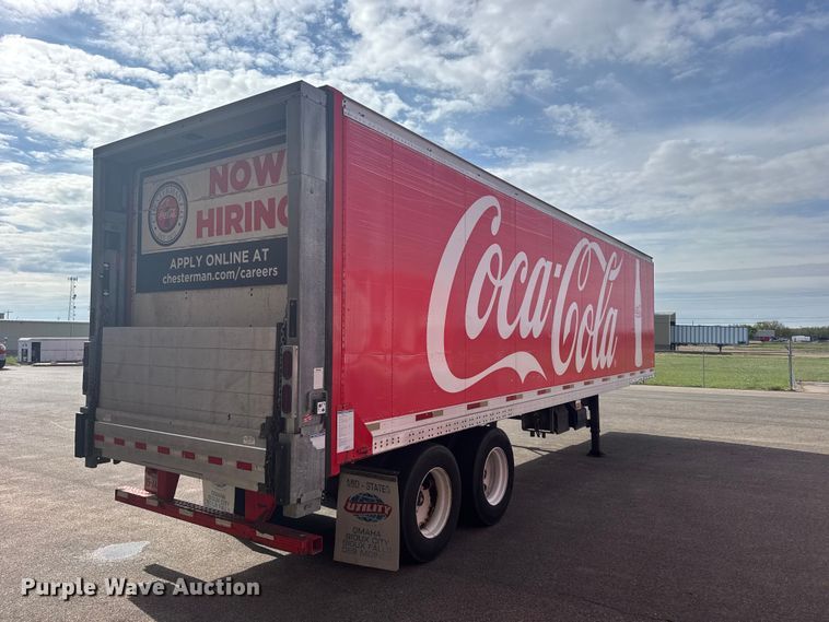 image for item FB7311 2004 Trailmobile delivery trailer