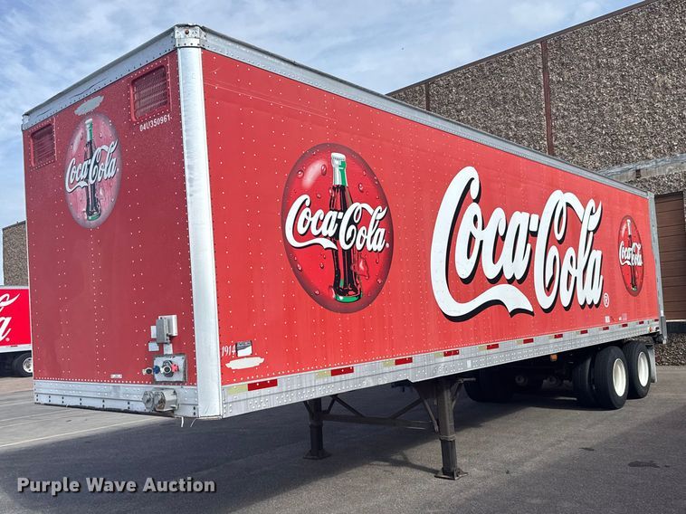 image for item FB7312 2004 Trailmobile delivery trailer