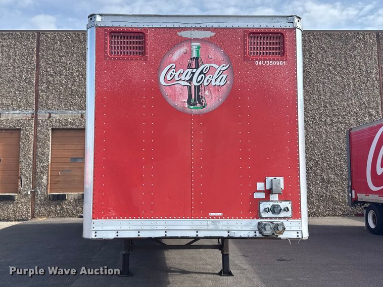image for item FB7312 2004 Trailmobile delivery trailer