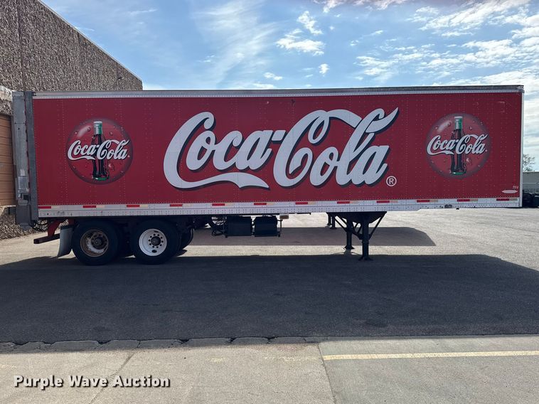 image for item FB7312 2004 Trailmobile delivery trailer