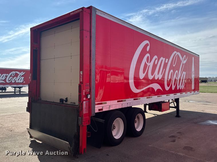 image for item FB7313 2004 Trailmobile delivery trailer