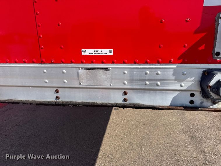image for item FB7313 2004 Trailmobile delivery trailer
