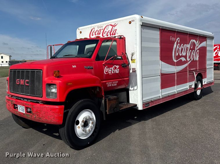 image for item FB7315 1994 GMC C6500 delivery truck