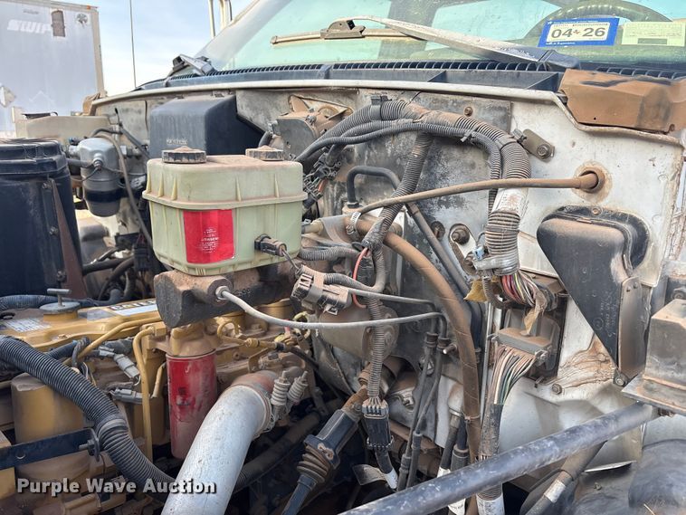 image for item FC2156 1999 GMC C7 flatbed truck