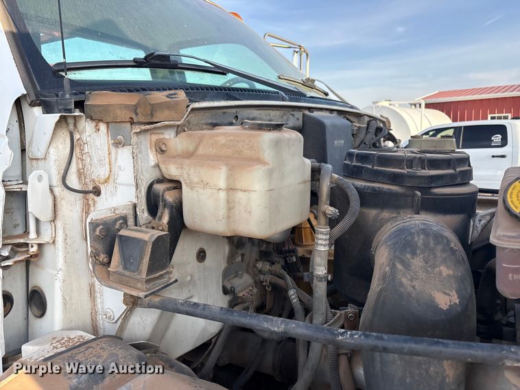 image for item FC2156 1999 GMC C7 flatbed truck
