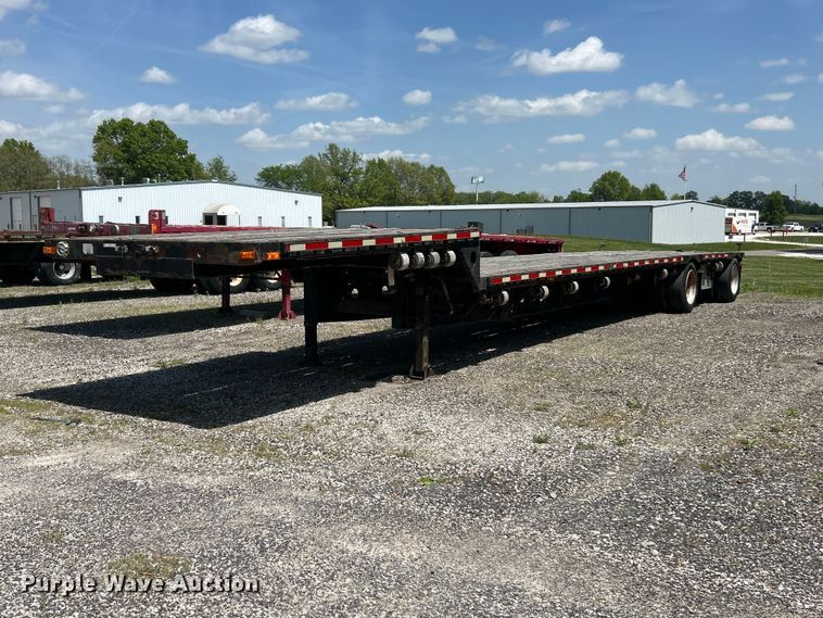 image for item FC2531 2002 Transcraft drop deck trailer