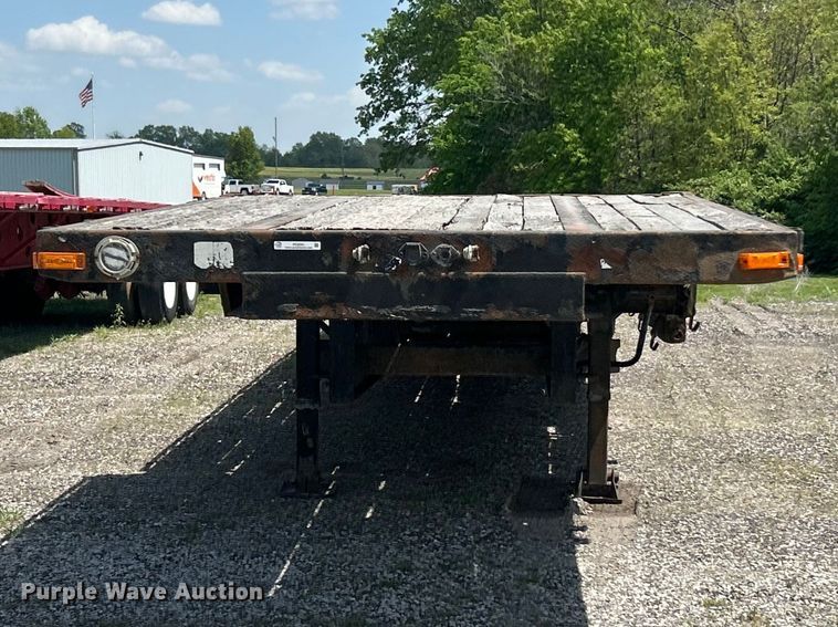 image for item FC2531 2002 Transcraft drop deck trailer