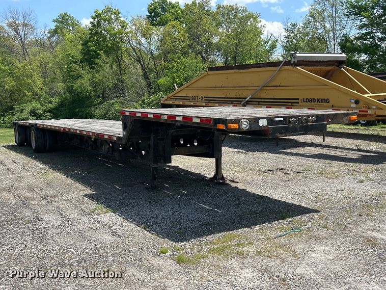 image for item FC2531 2002 Transcraft drop deck trailer