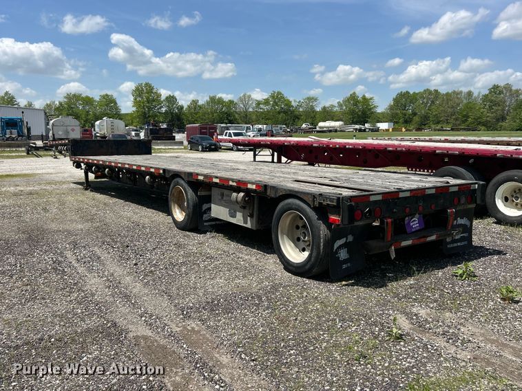 image for item FC2531 2002 Transcraft drop deck trailer