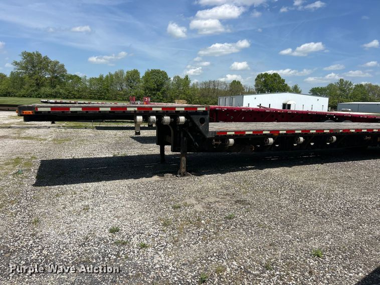 image for item FC2531 2002 Transcraft drop deck trailer