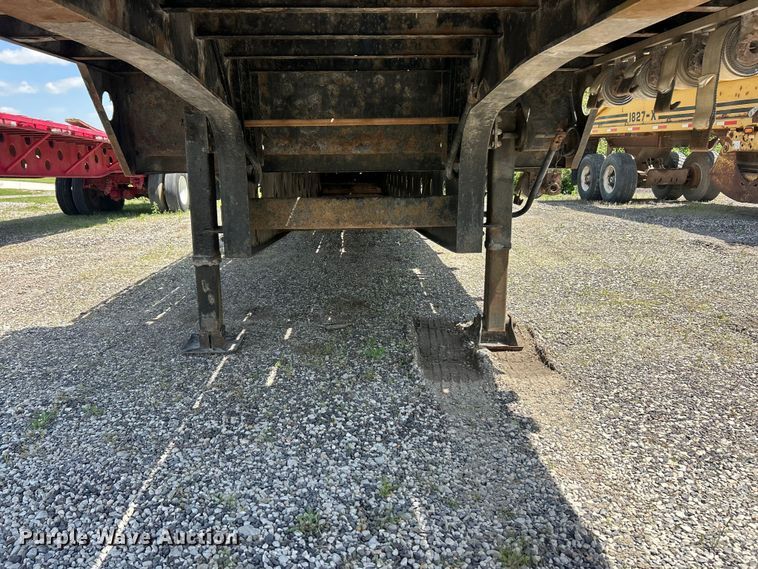 image for item FC2531 2002 Transcraft drop deck trailer