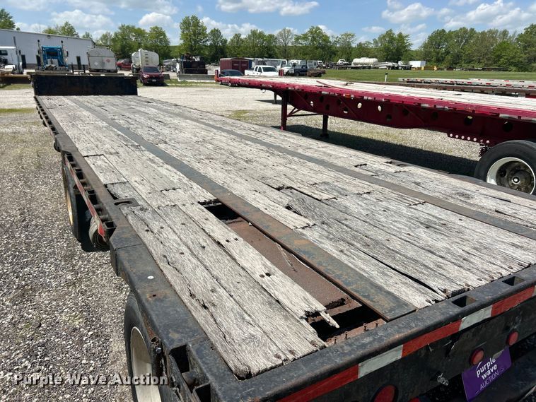 image for item FC2531 2002 Transcraft drop deck trailer