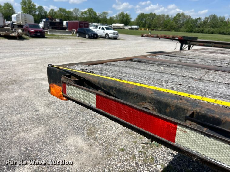 image for item FC2531 2002 Transcraft drop deck trailer