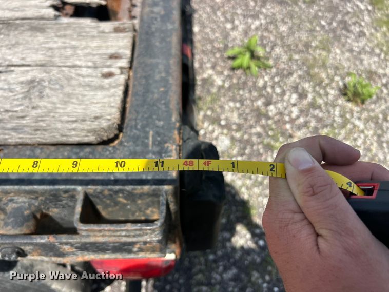 image for item FC2531 2002 Transcraft drop deck trailer