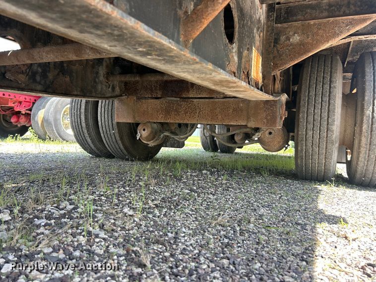 image for item FC2531 2002 Transcraft drop deck trailer