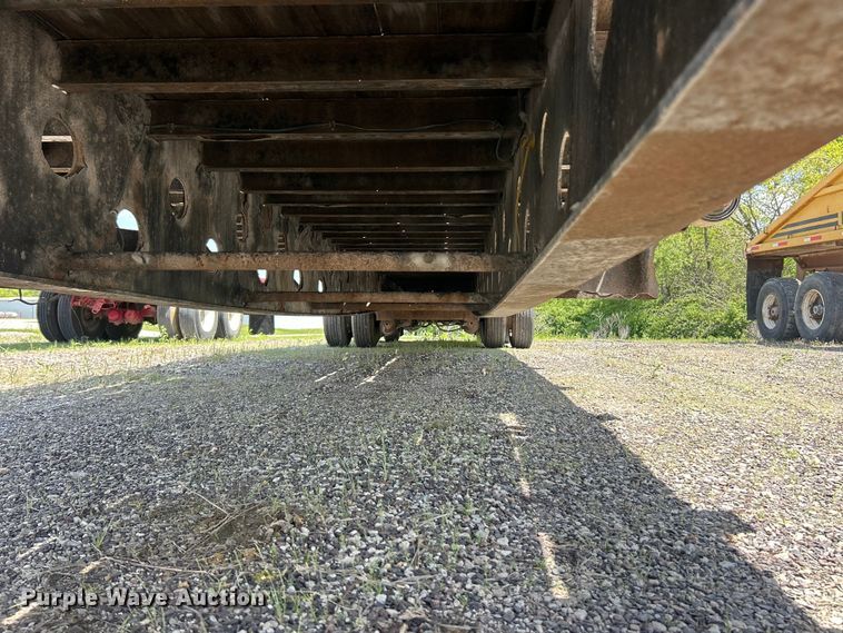 image for item FC2531 2002 Transcraft drop deck trailer