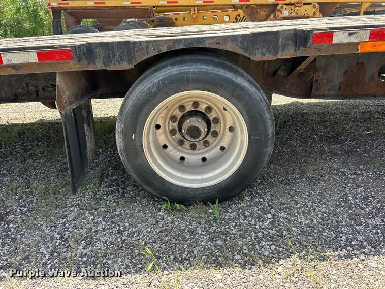 image for item FC2531 2002 Transcraft drop deck trailer