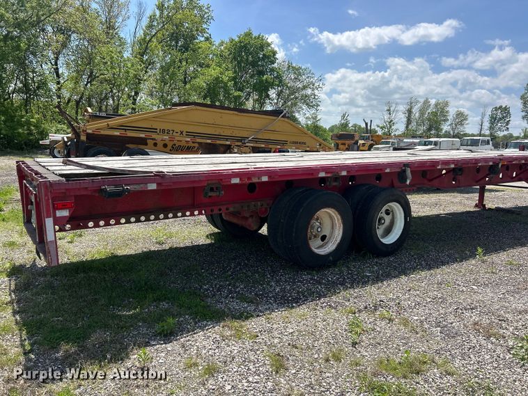 image for item FC2532 1978 Transcraft TL-40 flatbed trailer