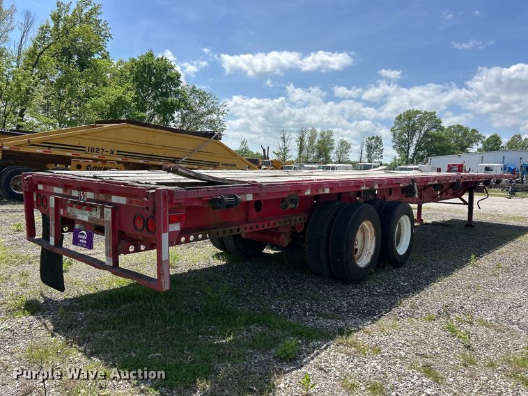 image for item FC2532 1978 Transcraft TL-40 flatbed trailer