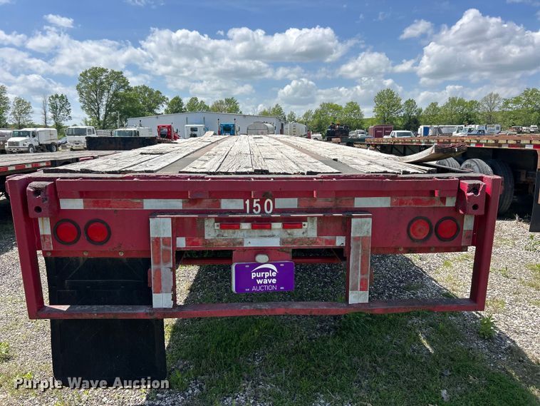 image for item FC2532 1978 Transcraft TL-40 flatbed trailer