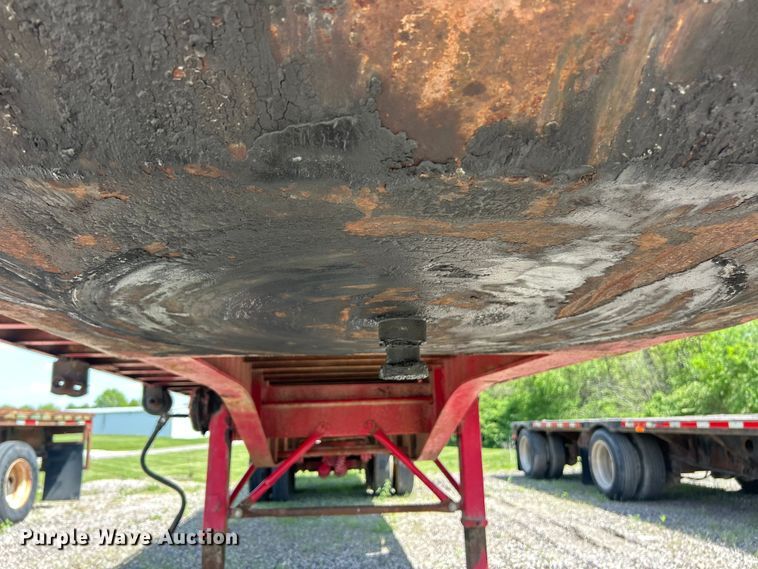 image for item FC2532 1978 Transcraft TL-40 flatbed trailer