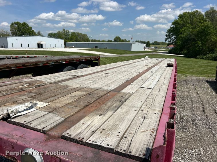 image for item FC2532 1978 Transcraft TL-40 flatbed trailer