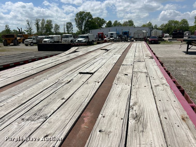 image for item FC2532 1978 Transcraft TL-40 flatbed trailer