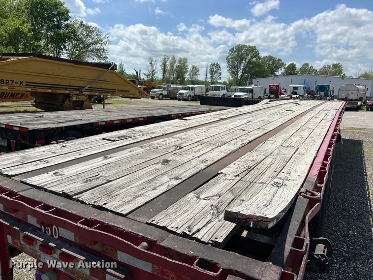image for item FC2532 1978 Transcraft TL-40 flatbed trailer