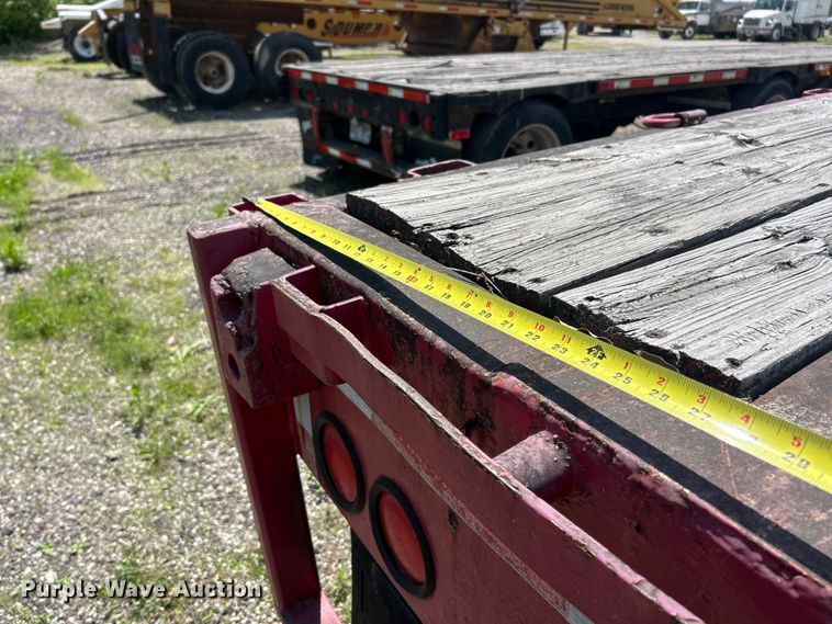 image for item FC2532 1978 Transcraft TL-40 flatbed trailer