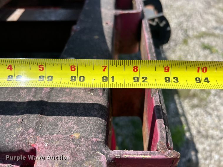 image for item FC2532 1978 Transcraft TL-40 flatbed trailer