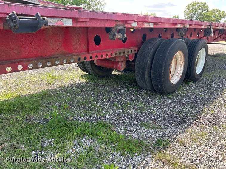 image for item FC2532 1978 Transcraft TL-40 flatbed trailer