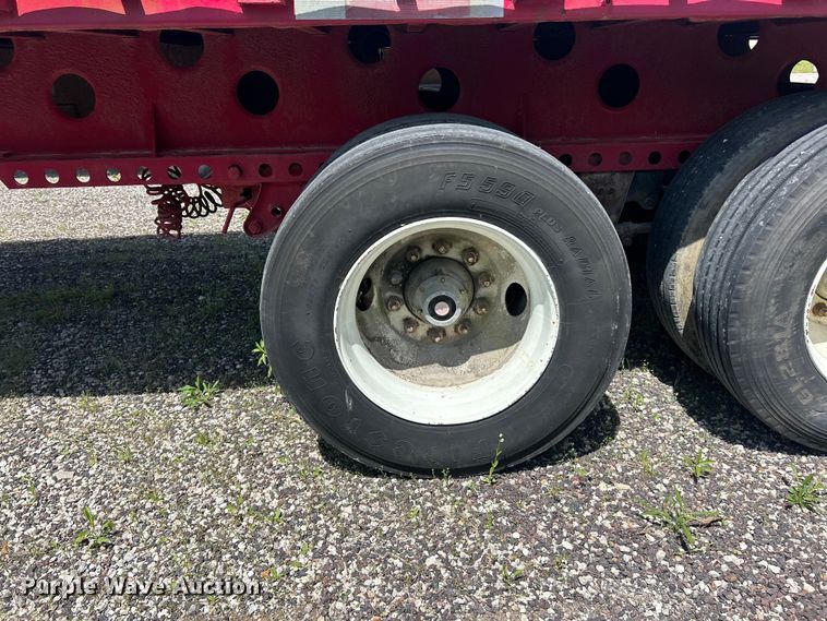 image for item FC2532 1978 Transcraft TL-40 flatbed trailer