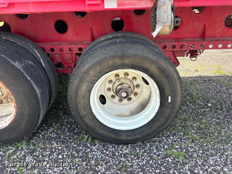 image for item FC2532 1978 Transcraft TL-40 flatbed trailer