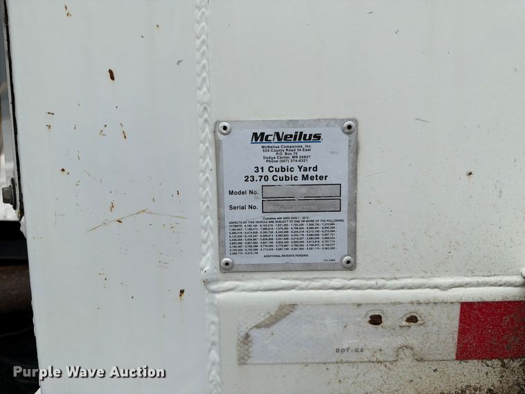 image for item FC3018 2015 Autocar Xpeditor refuse truck