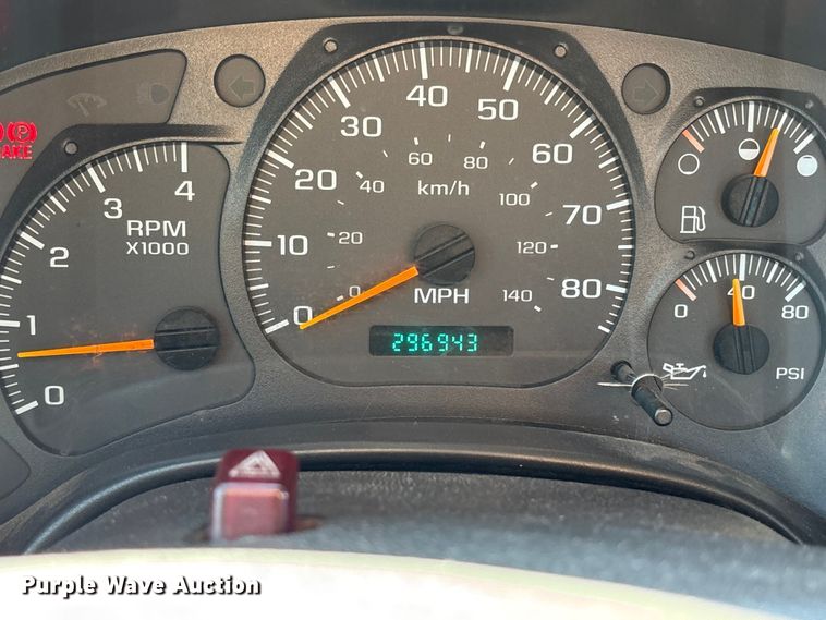 image for item FH7064 2003 Chevrolet C8500 flatbed truck