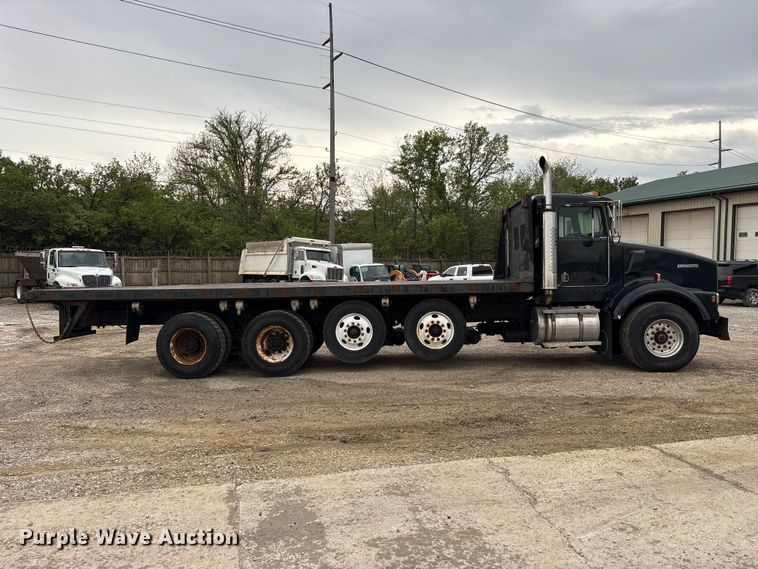 image for item FK1419 1994 Kenworth T800 flatbed truck