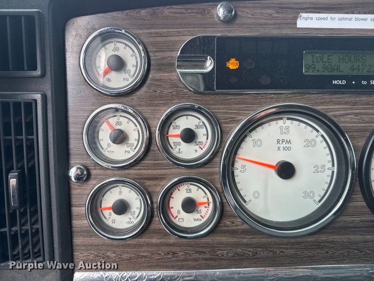 image for item MX9105 2012 Freightliner Coronado 122 semi truck