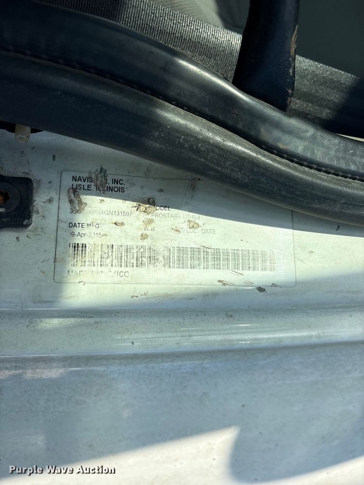 image for item YA0368 2016 International ProStar 122 semi truck