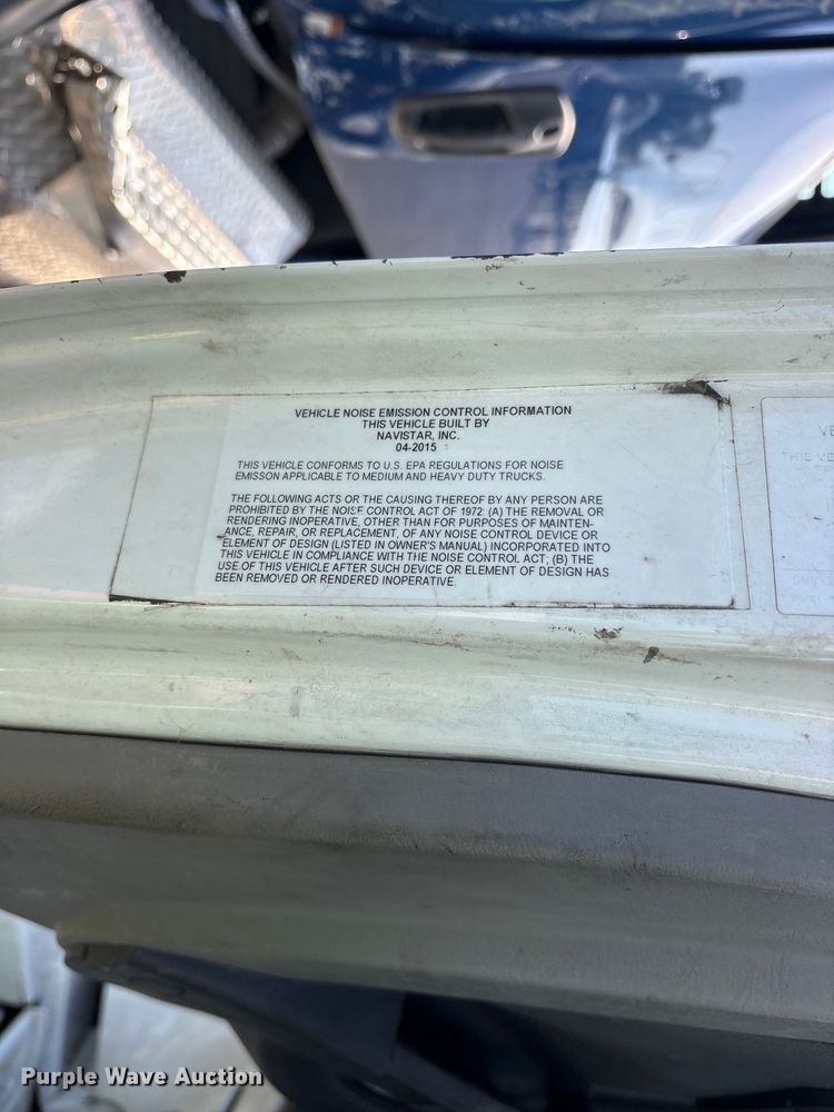 image for item YA0368 2016 International ProStar 122 semi truck