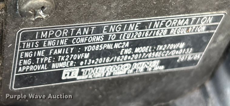 image for item YA2414 2020 Freightliner Cascadia semi truck