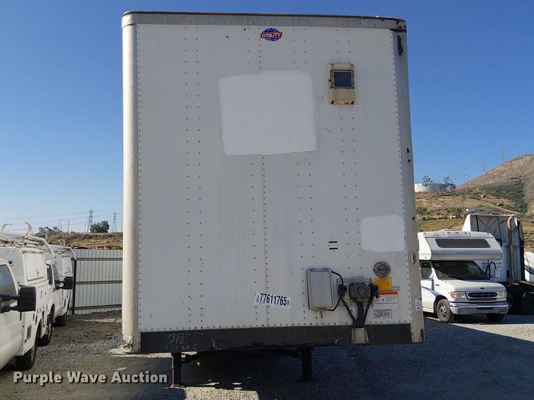 image for item YA2538 2018 Utility VS2DX dry van trailer