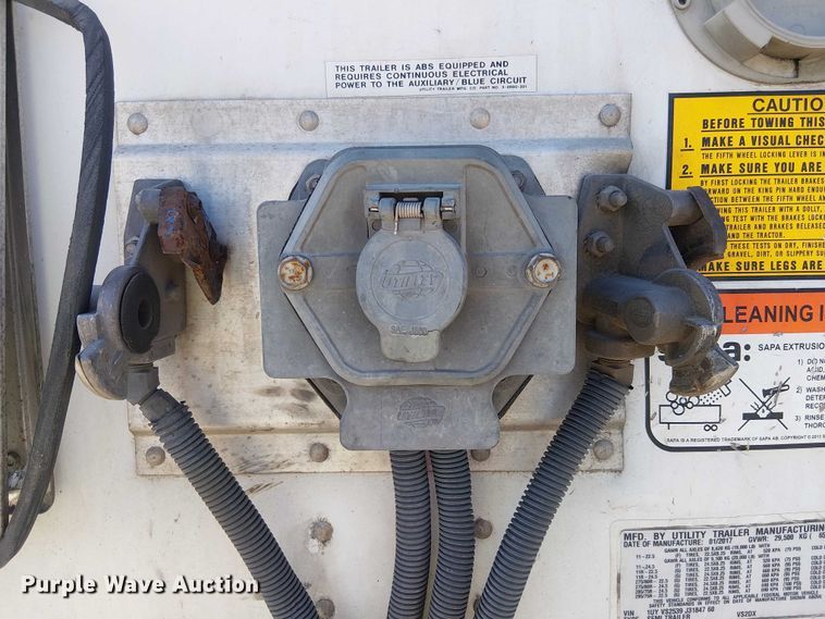 image for item YA2538 2018 Utility VS2DX dry van trailer
